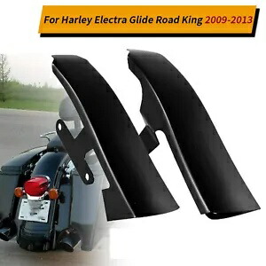 ブラックフェンダーサドルバッグフィラーパネルハーレーツーリング FLHT/FLHR 2009-2013 に適合 Black Fender Saddlebag Filler Panels Fit For Harley Touring FLHT/FLHR 2009-2013 【並行輸入品】