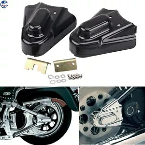 ブラックファントムリアアクスルカバーハーレーソフテイルファットボーイ FLSTF ナイトトレイン FXSTB Black Phantom Rear Axle Covers For Harley Softail Fatboy FLSTF Night Train FXSTB 【並行輸入品】 39,325円