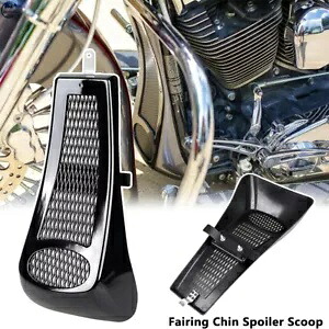 ブラック ABS フェアリングチンスポイラースクープハーレーソフテイル FXSTC ナイトトレイン FXSTB Black ABS Fairing Chin Spoiler Scoop For Harley Softail FXSTC Night Train FXSTB 【並行輸入品】