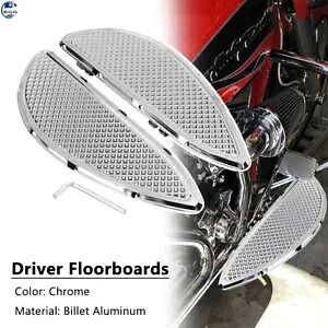 ハーレーツーリングストリートグライドFLHX用フロントドライバーストレッチフロアボードフットボード Front Driver Stretched Floorboard Footboard For Harley Touring Street Glide FLHX 【並行輸入品】
