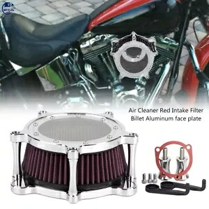 ハーレーダイナツーリングソフテイル用シースルークリアエアクリーナーインテークフィルターキット See Through Clear Air Cleaner Intake Filter Kit For Harley Dyna Touring Softail 【並行輸入品】