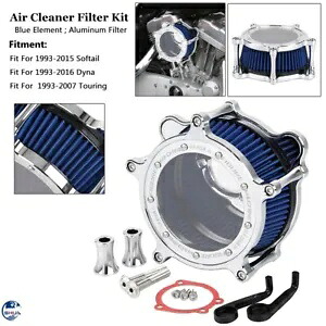 クローム クラリティ エア クリーナー インテーク フィルター キット ハーレー スーパー グライド ソフテイル FXST 用 Chrome Clarity Air Cleaner Intake Filter Kit For Harley Super Glide Softail FXST 【並行輸入品】 44,330円