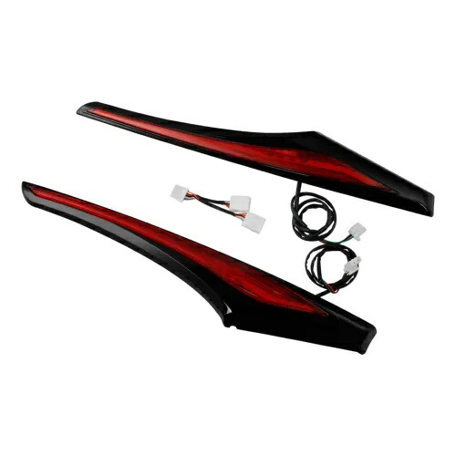 サドルバッグ アクセント スウープ LED ライト ホンダ ゴールドウィング GL1800 2012-2017 F6B に適合 Saddlebags Accent Swoop LED Lights Fit For Honda Goldwing GL1800 2012-2017 F6B 【並行輸入品】