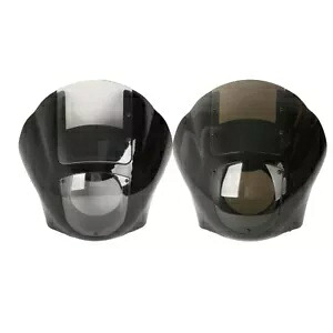 ハーレー スポーツスター 1988 年以降 ダイナ 95-05 用クォーター フェアリング & スモーク/クリア フロントガラス Quarter Fairing & Smoke/Clear Windshield For Harley Sportster 1988-Up Dyna 95-05 【並行輸入品】
