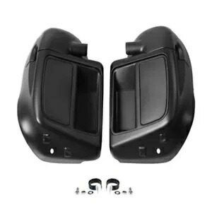マットロアベンテッドレッグフェアリング ハーレーストリートエレクトラロードグライド 2014-2024 23用 Matte Lower Vented Leg Fairing For Harley Street Electra Road Glide 2014-2024 23 【並行輸入品】