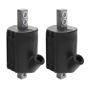 2 個の点火コイル火災出力ハーレーエレクトラグライドクラシック 1983-1998 に適合 2PCS Ignition Coil Fire Output Fit For Harley Electra Glide Classic 1983-1998 【並行輸入品】