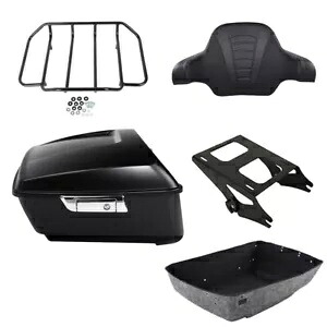 キングトランク バックレスト 荷物マウント ハーレー ツアーパック ストリート グライド 2014-2024 に適合 King Trunk Backrest Luggage Mount Fit For Harley Tour Pak Street Glide 2014-2024 【並行輸入品】