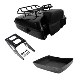 チョップドパック トランクパッド ラックマウント ハーレーツアーパック スポーツグライド 2018-2021用 Chopped Pack Trunk Pad Rack Mount Fit For Harley Tour Pak Sport Glide 2018-2021 【並行輸入品】