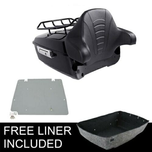 キングパック トランク + ラック バックレスト プレート ハーレー ツアー パック ロード グライド 14-2024 に適合 King Pack Trunk + Rack Backrest Plate Fit For Harley Tour Pak Road Glide 14-2024 【並行輸入品】