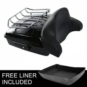 みじん切りトランク背もたれ荷物ラック ハーレーロードグライドツアーパック 2014-2024 に適合 Chopped Trunk Backrest Luggage Rack Fit For Harley Road Glide Tour Pak 2014-2024 【並行輸入品】