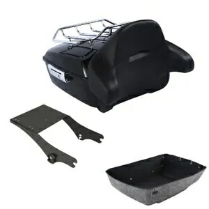 キングパック トランクパッド ツーアップマウントラック ハーレーツアーパック ロードキング 1997-08用 King Pack Trunk Pad Two Up Mount Rack Fit For Harley Tour Pak Road King 1997-08 【並行輸入品】