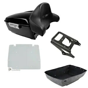 キングパック トランク バックレスト マウント プレート ハーレー ツアー パック ロード キング 2009-2013 に適合 King Pack Trunk Backrest Mount Plate Fit For Harley Tour Pak Road King 2009-2013 【並行輸入品】