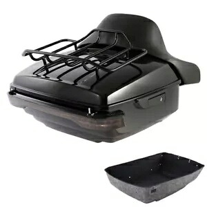 キングトランクバックレストラック LED テールライトハーレーロードグライド 14-24 ツアーパックに適合 King Trunk Backrest Rack LED Tail Light Fit For Harley Road Glide 14-24 Tour Pak 【並行輸入品】 68,970円