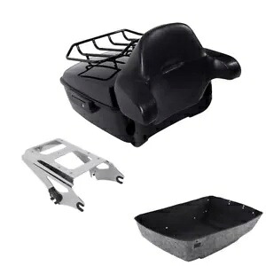 キングパック トランクパッドマウント ハーレーダビッドソン ツアーパック ストリート グライド 2009-13 に適合 King Pack Trunk Pad Mount Fit For Harley Davidson Tour Pak Street Glide 2009-13 【並行輸入品】