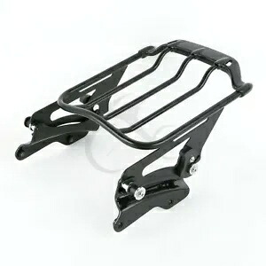 2-アップ ラゲッジラック & 4 点ドッキングキット ハーレー ロード エレクトラグライド 14-24 に適合 2-Up Luggage Rack & 4 Point Docking Kit Fit For Harley Road Electra Glide 14-24 【並行輸入品】
