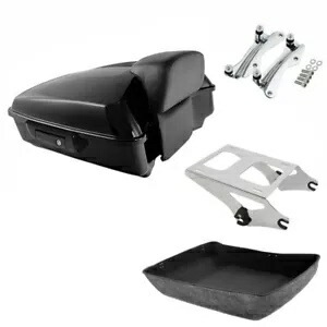 チョップトランクバックレストマウントドッキングハーレーツアーパックロードキング 2014-2024 に適合 Chopped Trunk Backrest Mount Docking Fit For Harley Tour Pak Road King 2014-2024 【並行輸入品】
