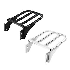 クローム/ブラック シーシーバー 荷物ラック ハーレー ソフテイル スポーツスター XL 883 1200用 Chrome/Black Sissy Bar Luggage Rack Fit For Harley Softail Sportster XL 883 1200 【並行輸入品】 35,035円