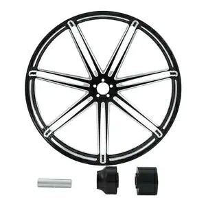 26インチ x 3.5インチ フロントホイールリムハブ シングルディスク ハーレーツーリング 08-24 非 ABS 26\