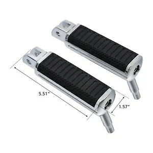 フロントライダードライバーフットペグ ハーレーソフテイル ファットボブ ローライダー 2018-2024 に適合 Front Rider Driver Footpegs Fit For Harley Softail Fat Bob Low Rider 2018-2024 【並行輸入品】