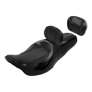運転席助手席背もたれパッドフィットハーレーツーリングロードキンググライド 09-23 Driver Passenger Seat Backrest Pad Fit For Harley Touring Road King Glide 09-23 【並行輸入品】