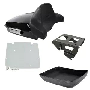 チョップドトランクソロマウントプレート ハーレーツアーパック CVO ロードグライド 2014-2024 に適合 Chopped Trunk Solo Mount Plate Fit For Harley Tour Pak CVO Road Glide 2014-2024 【並行輸入品】