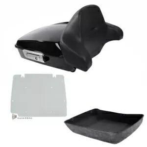 チョップドパック トランク バックレスト ベース プレート ハーレー ツアーパック ロードキング 2014-24 に適合 Chopped Pack Trunk Backrest Base Plate Fit For Harley Tour-Pak Road King 2014-24 【並行輸入品】