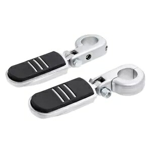 32mm エンジンガード ハイウェイ フットペグ マウント ハーレー CVO リミテッド サテン クロームに適合 32mm Engine Guard Highway Footpeg Mount Fit For Harley CVO Limited Satin Chrome 【並行輸入品】