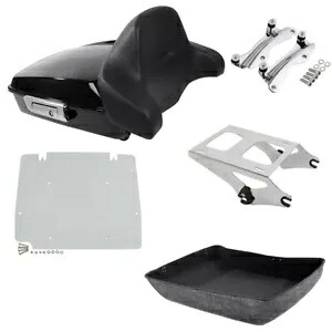 みじん切りトランクパッドマウントプレートドッキングフィットハーレーツアーパックロードキング 14-2024 Chopped Trunk Pad Mount Plate Docking Fit For Harley Tour Pak Road King 14-2024 【並行輸入品】