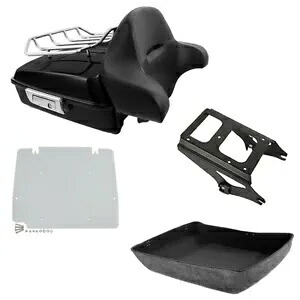 みじん切りトランクラックバックレスト取付プレートハーレーツアーパックツーリング 09-13 に適合 Chopped Trunk Rack Backrest Mounting Plate Fit For Harley Tour Pak Touring 09-13 【並行輸入品】 71,390円