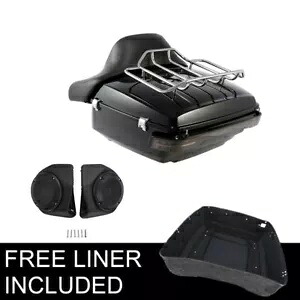 キング トランク パッド ラック スピーカー ライトフィット ハーレー ツアー パック エレクトラ グライド 14-2024 King Trunk Pad Rack Speakers Light Fit For Harley Tour Pak Electra Glide 14-2024 【並行輸入品】