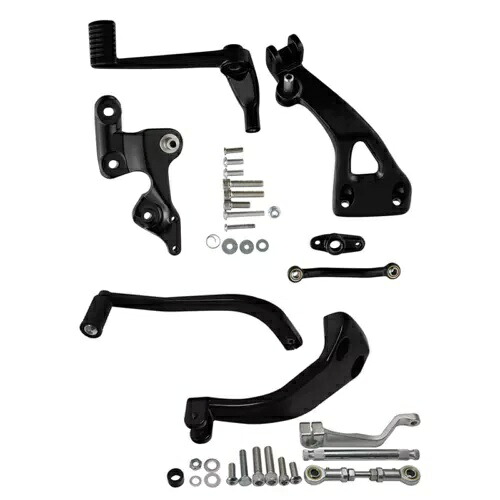 ミッドコントロールシフターブレーキペグハーレースポーツグライドファットボブFXFB 18-2024に適合 Mid-Controls Shifter Brake Pegs Fit For Harley Sport Glide Fat Bob FXFB 18-2024 【並行輸入品】