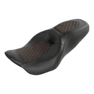 運転席&助手席ハーレーロードエレクトラストリートグライド2009-2023 2022に適合。 Driver & Passenger Seat Fit For Harley Road Electra Street Glide 2009-2023 2022 【並行輸入品】
