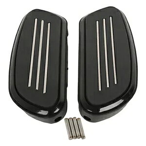 乗客用フロアボード フットボード ハーレー ツーリング ストリート ロード グライド 1986-24 に適合 Passenger Floorboards Footboard Fit For Harley Touring Street Road Glide 1986-24 【並行輸入品】
