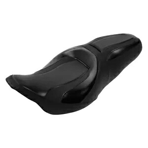 ブラック運転席助手席ハーレーツーリングストリートエレクトラグライド 09-2023 に適合 Black Driver Passenger Seat Fit For Harley Touring Street Electra Glide 09-2023 【並行輸入品】