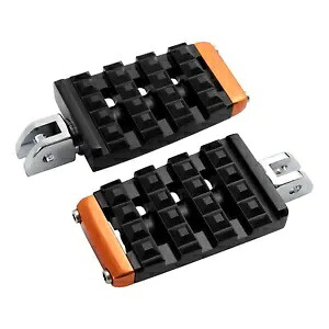 ブラックドライバーフットペグフットペグハーレーソフテイルストリートファットボブ2018-2024に適合 Black Driver Foot Pegs Footpegs Fit For Harley Softail Street Fat Bob 2018-2024 【並行輸入品】