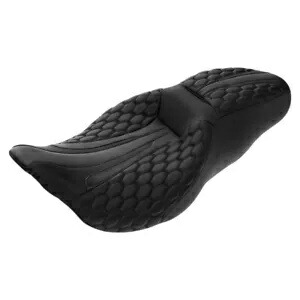 ブラック運転席&助手席ハーレーツーリングストリートグライド2009-2023 2022に適合 Black Driver & Passenger Seat Fit For Harley Touring Street Glide 2009-2023 2022 【並行輸入品】