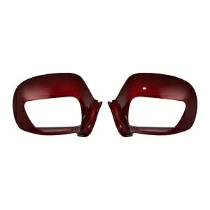 レッドリアビューミラーカバーホンダゴールドウィング 1800 GL1800 2001-2017 2017 16 Red Rear View Mirrors Cover Fit For Honda GOLDWING 1800 GL1800 2001-2017 2017 16 【並行輸入品】