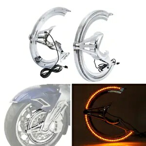 ブレーキローターカバー LED ライトホンダゴールドウィング 1800 2018-2023 2019 2020 21 Brake Rotor Covers LED Light Fit For Honda Goldwing 1800 2018-2023 2019 2020 21 【並行輸入品】
