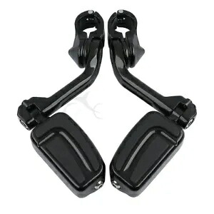 1 1/4 ''エンジンガードロングアングルフットペグペグマウントハーレースポーツスターXL用 1 1/4'' Engine Guards Long Angled Footpeg Peg Mount Fit For Harley Sportster XL 【並行輸入品】