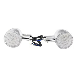フロントターンシグナルライト ハーレーツーリングストリートグライド 09-24 ソフテイル 00-24 に適合 Front Turn Signals Light Fit For Harley Touring Street Glide 09-24 Softail 00-24 【並行輸入品】
