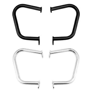クローム/ブラック エンジンガード クラッシュバー トライアンフ ストリートカップ ツイン 2016-2020 19用 Chrome/Black Engine Guard Crash Bar Fit For Triumph Street Cup Twin 2016-2020 19 【並行輸入品】