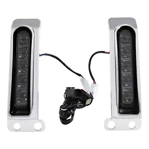 ハードサドルバッグ LED インサートサポートライトハーレー CVO ストリートグライド 14-2024 に適合 Hard Saddlebag LED Inserts Support Light Fit For Harley CVO Street Glide 14-2024 【並行輸入品】