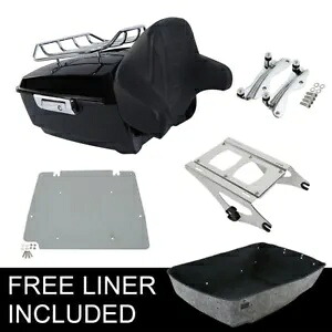キング トランク ラック パッド マウント プレート ドッキング ハーレー ツアー パック ロード グライド 14-24 に適合 King Trunk Rack Pad Mount Plate Docking Fit For Harley Tour Pak Road Glide 14-24 【並行輸入品】
