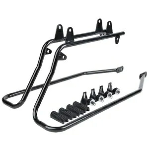 サドルバッグ変換ブラケット ハーレー ヘリテージ ソフテイル デラックス ファットボーイ 84-13 に適合 Saddlebag Conversion Bracket Fit For Harley Heritage Softail Deluxe Fatboy 84-13 【並行輸入品】