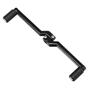 ブラックヒールトゥシフトレバーシフターペグハーレーストリートグライド 1988-2024 米国に適合 Black Heel Toe Shift Lever Shifter Pegs Fit For Harley Street Glide 1988-2024 US 【並行輸入品】