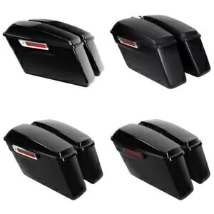 ハードサドルバッグ サドルバッグ ハーレー ツーリング エレクトラ ロード グライド 2014-2024 に適合 Hard Saddlebags Saddle Bags Fit For Harley Touring Electra Road Glide 2014-2024 【並行輸入品】
