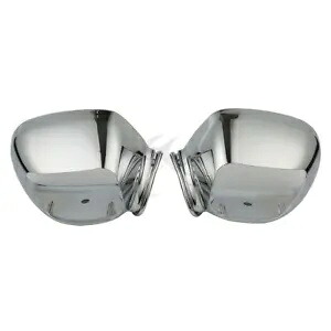 クロームリアビューミラーカバーホンダゴールドウィング 1800 GL1800 2001-2017 2016 Chrome Rear View Mirrors Cover Fit For Honda Goldwing 1800 GL1800 2001-2017 2016 【並行輸入品】