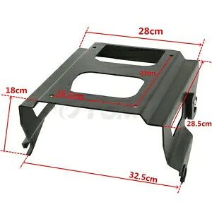 取り外し可能なソロマウントラック ハーレーツーリングツアーパック FLHR FLTR FLHX 09-13 に適合 Detachable Solo Mount Rack Fit For Harley Touring Tour-Pak FLHR FLTR FLHX 09-13 【並行輸入品】