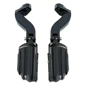 ブラック後部乗客フットペグマウント ハーレーロードストリートグライド 1993-2020 2019用 Black Rear Passenger Foot Pegs Mount For Harley Road Street Glide 1993-2020 2019 【並行輸入品】 37,180円