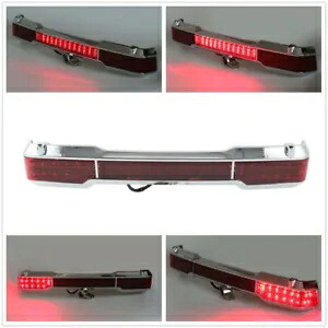 キングトランク LED レッドテールライトハーレーツアーパックエレクトラストリートグライド 97-08 に適合 King Trunk LED Red Tail Light Fit For Harley Tour Pak Electra Street Glide 97-08 【並行輸入品】 56,100円